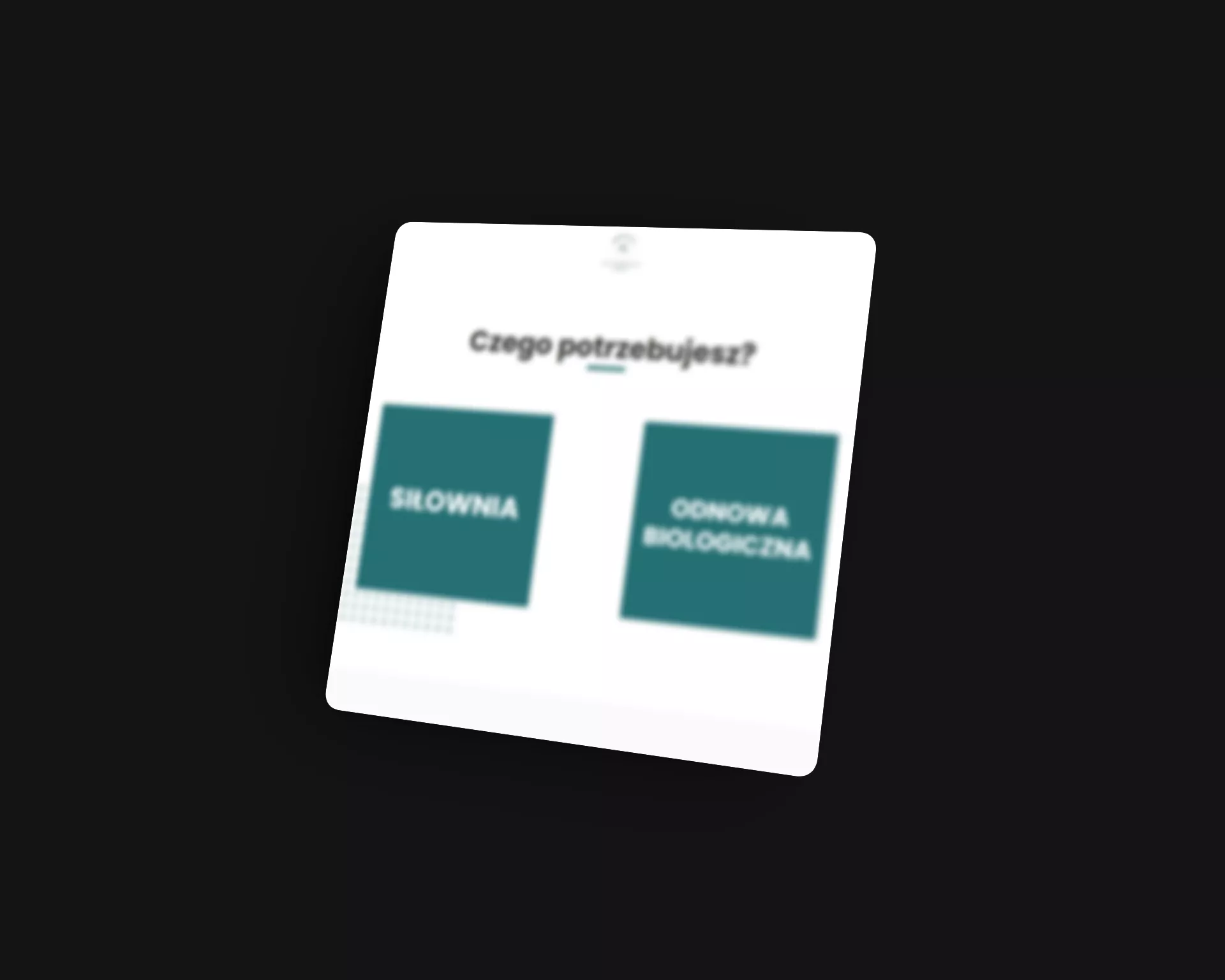 Aplikacja i strona internetowa dla siłowni z centrum odnowy biologicznej